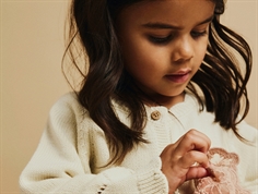 Lil Atelier turtledove strik cardigan